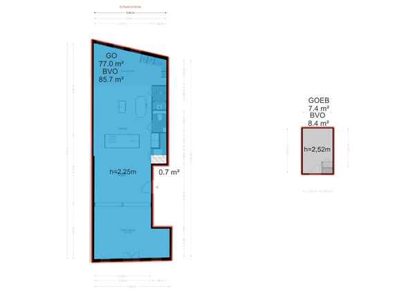 Floor plan - Reguliersgracht 82B, 1017 LV Amsterdam 